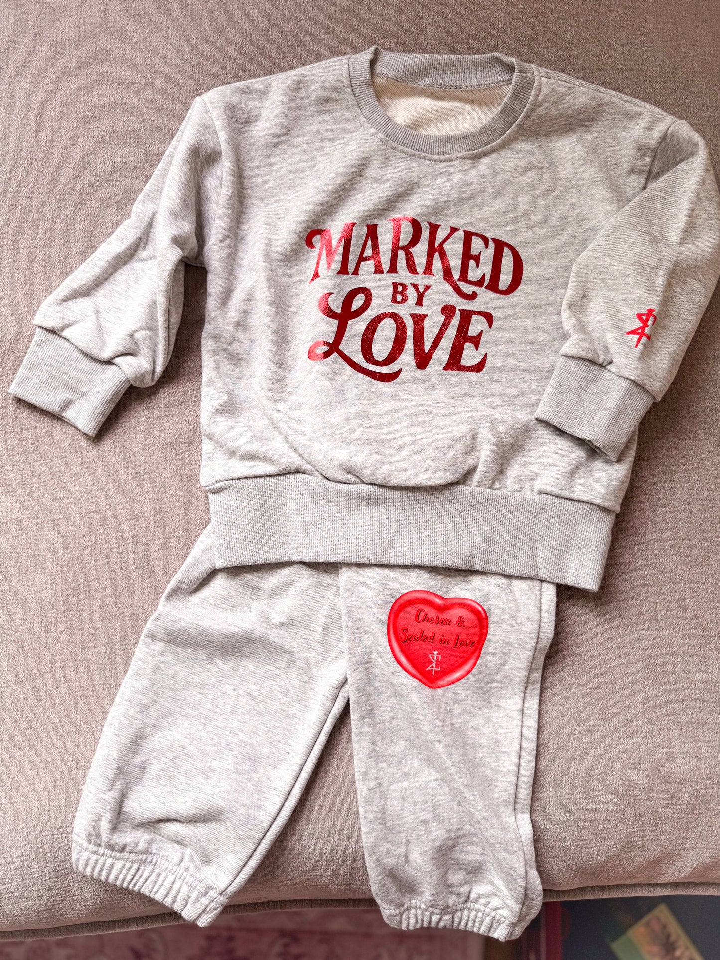 Marked by Love: Kids Sweat Set