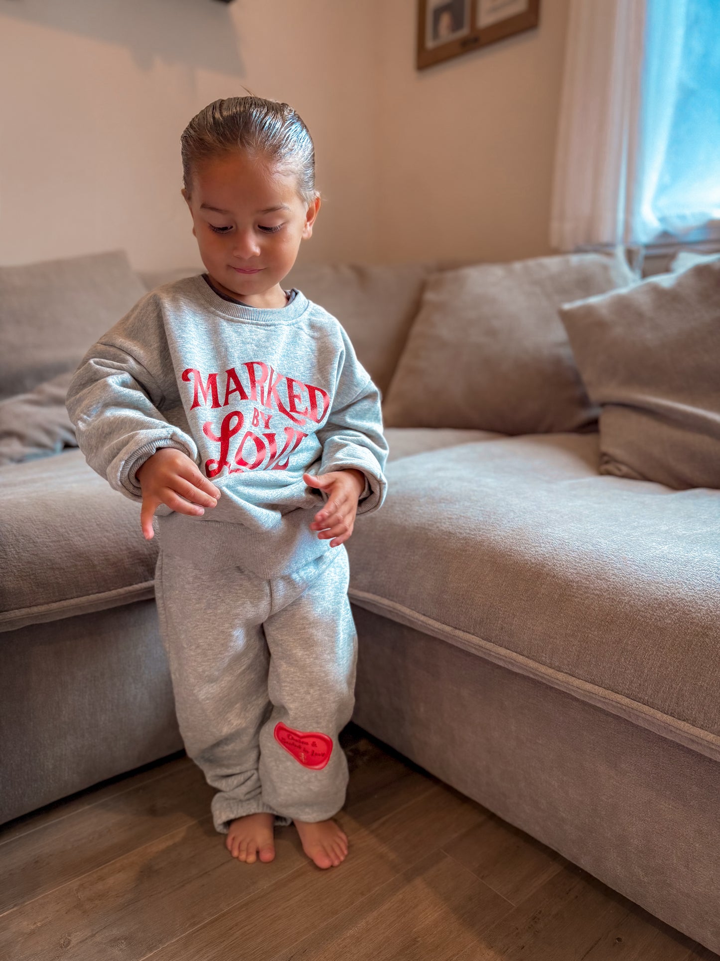 Marked by Love: Kids Sweat Set