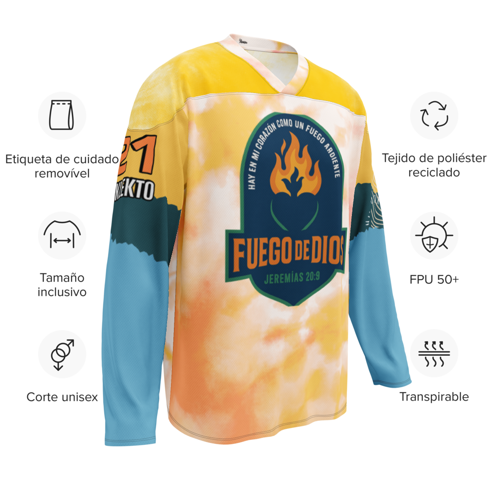 Fuego de Dios Playera