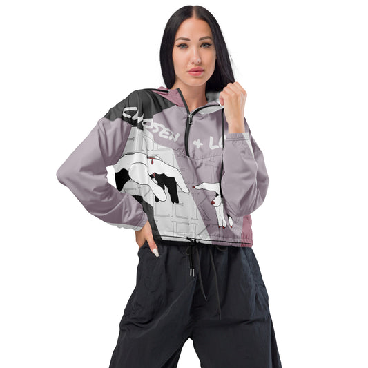 Women’s cropped windbreaker